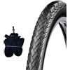 DSI EBB26NES COPERTONE + Camera d'Aria 26 X 1.75 47-559 Slick Pneumatico Nero City Bike Bici