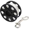 Lljsszr Scuba Diving Finger Spool con Doppio Moschettone Bobina Portatile con Presa Facile Filo in Nylon Resistente Accessorio per Immersioni Adatto per Esplo, 30 Metri