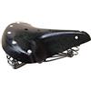 TentHome Sella Bici Comoda Vintage per Uomo Donna, Sellino Bici con Ammortizzante Molla, Sella mtb Bicicletta da Città Nero, Sellini per Bike Terra di Siena, 27 x 21.5 x 10cm