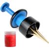 Acunny Bacchetta a pellet per esca, strisce di esca, piccoli strumenti per esca, kit di accessori per pesca, attrezzatura per terminal da pesca, pinza per pellet con 1000
