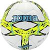 Joma Pallone da Calcio Dali III, Bianco con Design Blu e Giallo Fluorescente, Professionale per Allenamento e Partite, Misura 5