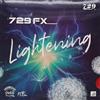 Generisch Friendship 729 FX Lightening - Rivestimento per ping-pong (rosso, 2,2 mm)
