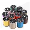 NbgrvB Kit completo per la costruzione di mosche 140D per ninfe e mosche, filo elastico in nylon per una facile pesca a mosca, design a bobina standard (12 pezzi)
