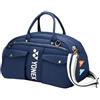 YONEX BB5854CR - Borsa per racchetta di qualità, elegante edizione anniversario, in ecopelle, multitasche, con manici e tracolla, colore: blu navy (41 x 18,5 x 24)