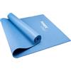 POWRX Tappetino Yoga 173 x 61 x 0,4 cm - Tappeto ideale per esercizi in casa e palestra - Antistrappo con superficie antiscivolo - Borsa trasporto inclusa + PDF Workout (Blu scuro)
