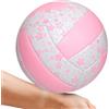 YNPQTDS Pallavolo da Spiaggia | Palla Pallavolo PVC Taglia 5 Per Esterno | Design Portatile Per Donne Ragazzi Ragazze Allenatore