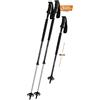 Komperdell Thermo Ascent TI 2 - Bastone da trekking, da sci, colore: nero/grigio
