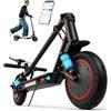 PLAYBIK Monopattino Elettrico Adulti, Autonomia 30 km, Pneumatici Antitraforo solidi da 10, Doppie Sospensioni, Doppi Freni a Disco, 3 Velocità, App, Carico Massimo 120 kg, Piehevole per Città