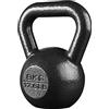 Carnielli Kettlebell 8kg ghisa Peso per Palestra Domestica Esercizi Fitness addestramento, presa antiscivolo potenziamento Muscolare 8kg