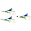 Pescasubito.com Set da 3 Kona Artificiali Traina Altura Pesca Lampuga Aguglia Polipetti Octopus