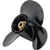 AQUAMAN 10 3/8 x 13 10 Spline Tooth Boat Elica fuoribordo misura Mercury Motor 9.9/15/18/20/25HP, RH, OEM parti No.48-19640A40