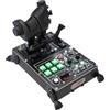 VIRPIL Controls VMAX Prime Throttle (Manetta bimotore premium, punti di bloccaggio regolabili, sistema di controllo per simulatore di volo, PC)