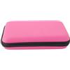 Generic Custodia Rigida Protettiva per Console di Gioco Portatile con Protezione Superiore per il Nuovo 3DS XL, 8 Slot di Gioco, Ideale per i Viaggi o L'uso Quotidiano (PINK)