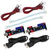 SJ@JX Arcade Game Controller USB Encoder Zero Delay 2 Player to Joystick Button for PC MAME Raspberry Pi Retro