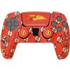 FRTEC - Custom Kit FLASH DC Licenza Ufficiale, Silicone + Manopole + Adesivo Touchpad compatibile con Playstation 5