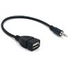 Generico Adattatore Jack Da USB A 3,5 Mm - Adattatore Da Aux A USB, Cavo Convertitore Per Audio Per Auto | Riproduci Musica Da U-Disk, Smartphone, Tablet, Lettori Mp3, Compatibile Con Veicoli E Sistemi Aud