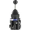 Haofy Interruttore a Joystick Momentaneo, Interruttori di Base Interruttore di Ritorno per Controllo Industriale, Foro di Montaggio da 30 Mm, Controllo Affidabile per Circuiti CA CC a Joystick