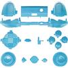 Yiootop Set di pulsanti di ricambio opachi per Xbox Series X/S, parti di riparazione LB RB LT RT paraurti trigger D-pad ABXY Start Back Sync Share Keys per controller Xbox Series X/S (azzurro)