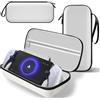 OPTOSLON Custodia rigida da trasporto compatibile con Playstation Portal Remote Player per console PS5, contiene caricabatterie e altri accessori, protezione portatile per viaggi e archiviazione a