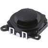 WsjiaboFux Parti di ricambio nere analogiche 3D pulsante levetta joystick bilanciere con tappo per PSP 1000 1001, accessori, kit di accessori per PSP
