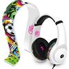 STEALTH Street Over-Ear - Cuffie da gioco con supporto, per PS4/PS5, Xbox, Nintendo Switch, PC con microfono flessibile, jack da 3,5 mm, cavo da 1,5 m, leggero, confortevole e durevole