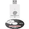 Cpolebev Dc Sd Tf Card Adapter Reader V2 Voor per Dreamcast en Cd Met Dreamshell Boot Loader