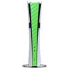 Generic Adesivi per PS5 Pro Console di Gioco, Striscia Adesiva del Centro Host a Prova di Polvere e di Sporco, Decalcomania Della Pelle del Pannello Centrale in PVC Facile da Attaccare e Strappare (Verde)