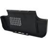 Generico Custodia Grip Cover per Retroid Pocket 4/4 Pro, Custodia ergonomica reversibile Grip Case protettiva PLA+ TPU Shell Case console di gioco per RP4 Accessori (Nero)