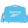 Reebok Maveryck Borsa da toilette adattabile con tracolla blu 29x21x15 cm ABS rigido 9.14L 0.6 kg