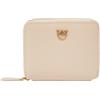 Pinko Donna Portafoglio Con Zip 100249A0F1 Pelle Beige Taglia Unica