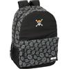 Safta ONE PIECE PIRATES - Zaino scuola per bambini, ideale per bambini di diverse età, comodo e versatile, qualità e resistenza, 30 x 14 x 46 cm, Nero, M, Casual