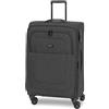REDOLZ valigia media morbida 67 cm espandibile | trolley leggero con 4 doppie ruote e serratura TSA | 67 × 42 × 24 cm 2,76 kg per donna e uomo - Essentials 12