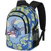 Disney Lilo e Stitch Lifestyle-Zaino Running PLUS, Blu, 34 x 46 cm, Capacità 32 L