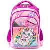 Go Pop - Zaino Modello Meowcorn, 3 Scomparti,Tasche Interne E Laterali Porta Borraccia, Schienale E Spallacci Imbottiti, Con Fascia Personalizzata E Pop Up, Lt 24, Dim 32x44x19, Scuola Elementare
