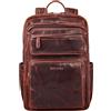 STILORD 'Astoria' Zaino in Pelle per Lavoro e Studente Zaino Porta Computer Laptop 17 Pollici Vintage Uomo Donna, Colore:kara - cognac