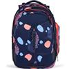 satch match Zaino da scuola dalla 5ª classe, ergonomico, espandibile fino a 35 L, stabile, tasca frontale extra Coral Reef - Blu scuro