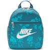 Nike Sportswear Futura - Mini zaino da donna, 6 l, HJ8503, Smokey Blue/Dusty Cactus/White, taglia unica, Abbigliamento sportivo