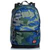 Seven Zaino The Double - Camo Royal -Reversibile -Verde Militare