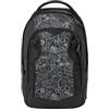 satch match plus zaino scuola satch ergonomico, espandibile 35 litri, unisex per ragazze e ragazzi, ideale per scuola Street Ink - Grigio