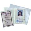 instantstore N° 100 porta documenti carta d'identità foto tessera custodia in plastica trasparente