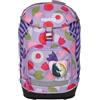 ergobag Prime Zaino Scolastico elementare per Bambini, Idrorepellente, ergonomico, 20 litro, 1100g Flower PowBear - Lilla