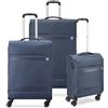 Roncato JAZZ 4.0 SET VALIGIE (Grande, Medio, Cabina) - Blu Notte