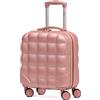 Flight Knight Bubble Suitcase - Ryanair easyJet Jet2 Approved - 8 Wheel Carry Cabin Hardcase 45x36x20cm