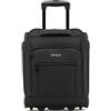 Flight Knight Bagaglio a Mano da riporre sotto il sedile 45x36x20 cm - Valigia compatibile con easyJet - 2 ruote - ultraleggera, durevole, morbida, valigia da cabina in tessuto
