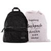 Colourbook Zaino Casual Elegance 23 Litri Per Scuola Universita Lavoro Unisex Nero, 41x31x16 cm Spallacci Imbottiti Regolabili, Scomparto Principale Zip, Lavabile Lavatrice, Design Minimal