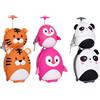 Seven SET TROLLEY E ZAINO SMALL RIGIDO SJ GANG FANCY ANIMALS