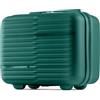 POSH Piccola valigia rigida S 27x35x17 cm - Beauty Case da 14 L in polipropilene - Organizer da viaggio e valigetta per cosmetici ultraleggera da 0,8 kg - Robusta borsa da toilette per donna e uomo