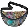 Bertoni Marsupio XXL Marsupio da Donna Uomo Cintura Regolabile Codura Poliestere 45 x 25 x 2 cm Impermeabile, Carousel