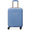 DELSEY PARIS - FREESTYLE - Valigia rigida da cabina 55 cm x 39 cm x 21 cm - 36 L - S Slim - Azzurro cielo
