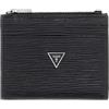 GUESS Uomo Portafoglio Con Portacarte SMMIPRLEA03 Pelle Nero Taglia Unica